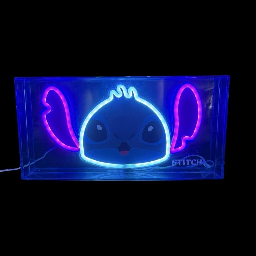 Lilo & Stitch LED Neon Sign Disney Neon Light USB Wall Art